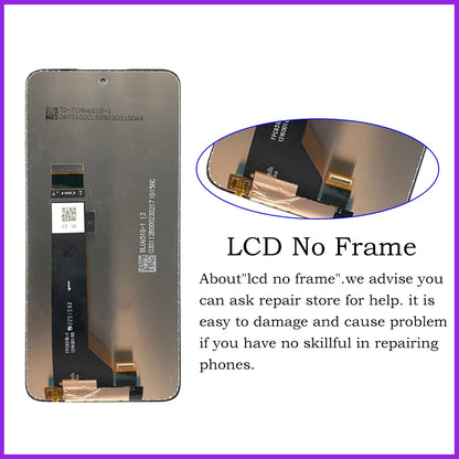 6.5'' Original For Motorola Moto G53 XT2335-2 LCD Display Touch Screen Digitizer Assembly For Moto G53 LCD Replacement Parts