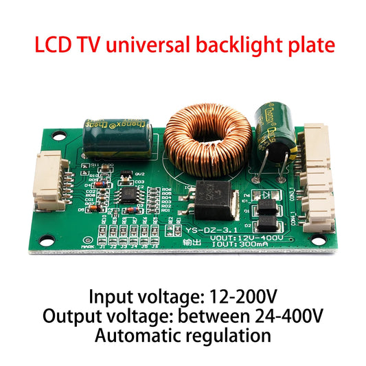 Placa Driver Universal Backlight LED TV LCD 10-65" Boost Corriente Constante Adaptador Monitor