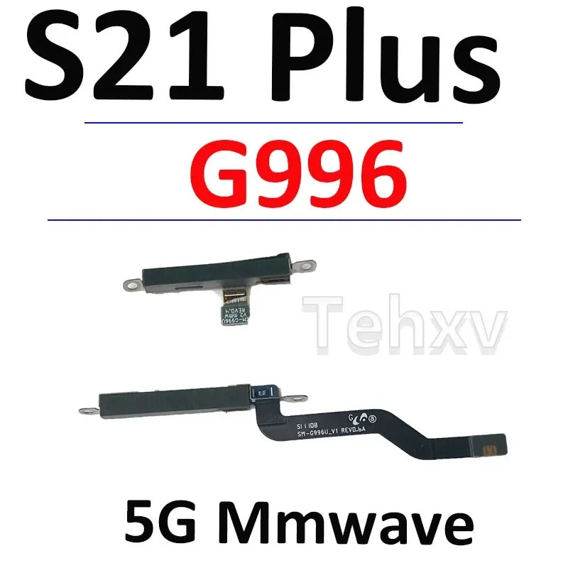 Antena de señal, bobina NFC, puerto de carga inalámbrico, placa conectora, micrófono, Cable LCD para Samsung Galaxy S21 Plus G996B G996U