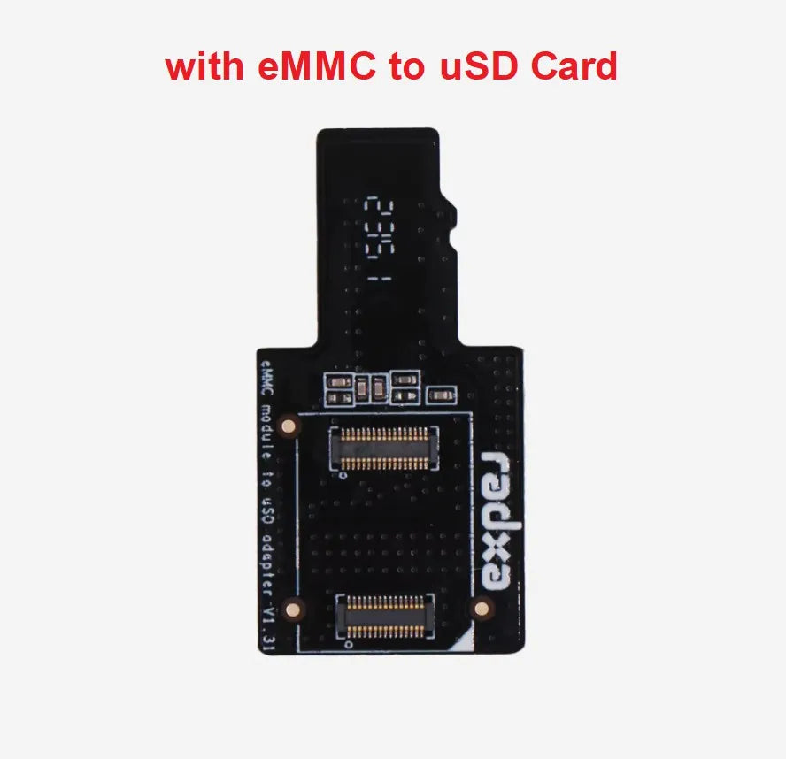 Módulo eMMC Radxa (Hasta 128GB, Conectable, Compatible con SBCs Radxa)