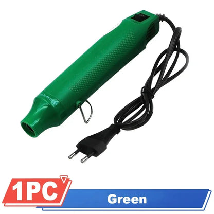 Mini Pistola Aire Caliente Eléctrica para Soldadura/Termoretráctil/Wrap Coche/Manualidades DIY (220V)