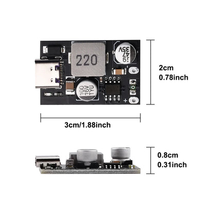 Módulo Carga Rápida CKCS 30W USB-C Soporta PD3.0/PPS/QC3.0