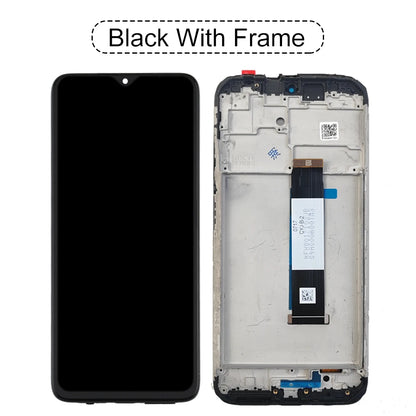 6.53" 100% Test For Redmi 9T LCD Display Touch Screen Digitizer Assembly For Xiaomi Poco M3 Display Screen With Frame LCD