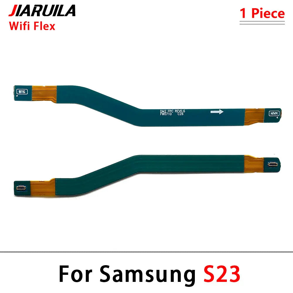 Nuevo para Samsung S20 S21 S22 S23 S24 Plus Ultra Fe 4G 5G antena de señal conector de Tablero Principal placa base LCD Cable flexible