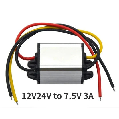 Convertidor Voltaje DC-DC Buck 12V/24V a 3.3V/3.7V/4.2V/5V/6V/7.5V/9V Step-Down (Input 8-31V) CE
