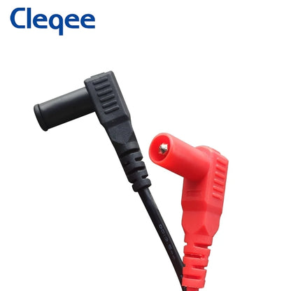 Pinzas Prueba SMD Cleqee P1510 para Componentes LCR Multímetro IC Tester Punta Sonda Cable