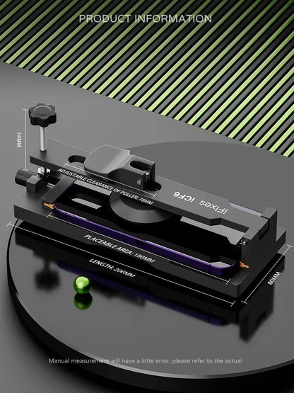 Soporte Fijación IFixes ICF6 Apertura Pantalla LCD Móvil (Ajustable, Succión Fuerte, Sin Calefacción) Herramienta Reparación