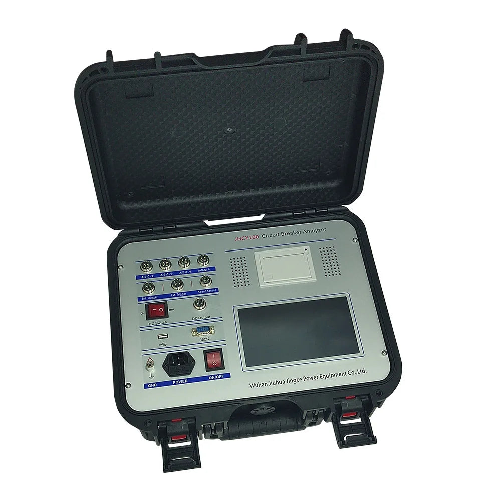 Analizador Dinámico Interruptores Alto Voltaje (HV) - Tester Portátil Características Interruptor Circuito
