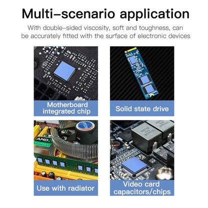 Lámina Silicona Aislante Térmica MaAnt (Alta Temperatura, Precortada) para Reparación Motherboard/CPU/IC/GPU (100 Unidades)