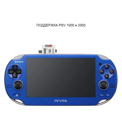 Adaptador Tarjeta Memoria DATA FROG SD2VITA 6.0 para PS Vita (Sistema 3.60, Micro TF)