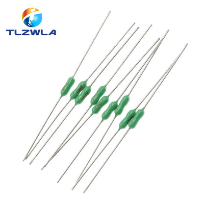 10PCS 2.4*7mm Axial Lead Green Fuse 125/250V 2.4 x 7 63mA 125mA 250mA 1A 2A 3A 4A 5A 7A 8A 10A Fast Blow PICO Resistance Fuse