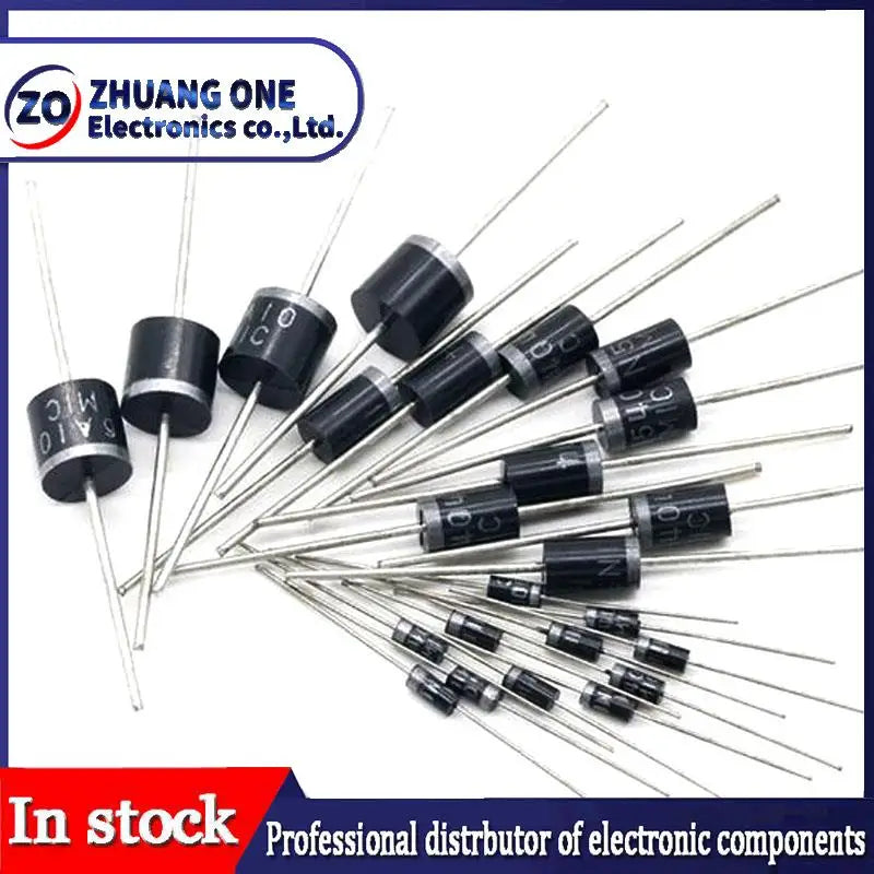 Diodo Rectificador THT - Varios Tipos (1N540x, 1N58xx, 10A10, FR60x) - Lote 20 Piezas
