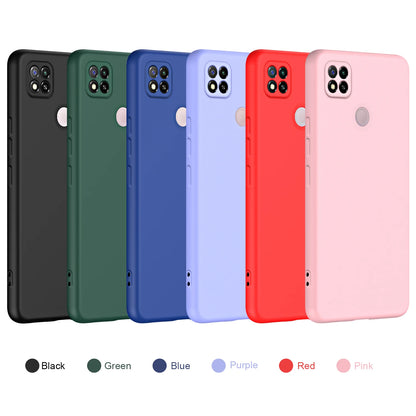 Funda Carcasa Silicona Líquida Suave Lujo para Xiaomi Redmi 9C NFC (Protección Cámara)