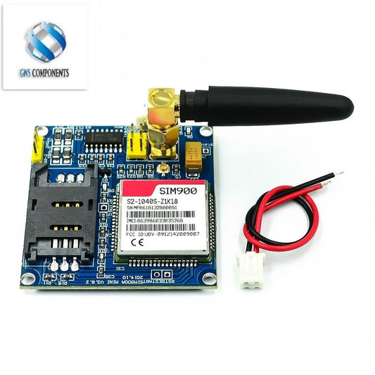 Kit Módulo Extensión Inalámbrica GSM/GPRS SIM900A / SIM900 V4.0 con Antena Probada para Arduino