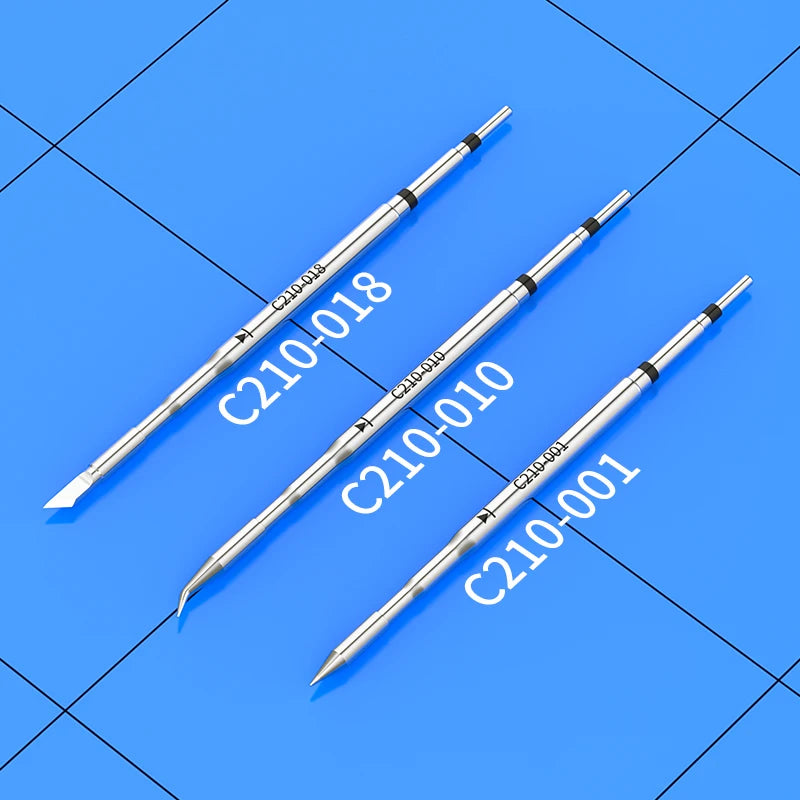 C210 Soldering Tips Compatible with JBC T210 Handle for CD-2SD/2SHE Station Welding Nozzle C210-001 C210-007 C210-008 C210-018