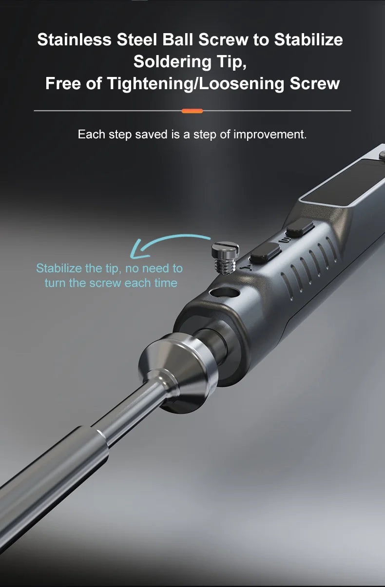 Original TS101 Soldering Iron Electric 65W Temperature Adjustable Programming TS100 Soldering Iron New Upgrade
