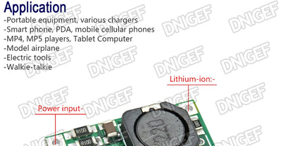 10PCS TP5100 Double Single Lithium Battery Charge Management Compatible 2A in Rechargeable Lithium Battery  Plate