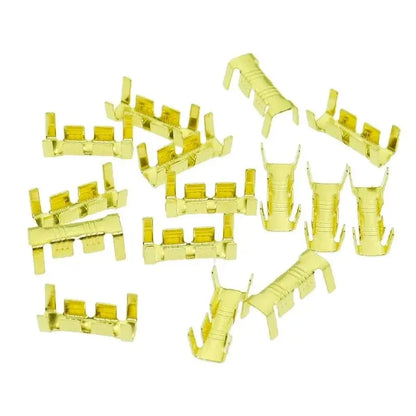 Conector Terminal Cobre Amarillo Alta Precisión Tipo 453u (Interfaz Dual, 0.3-1.5mm²) (200 Unidades)