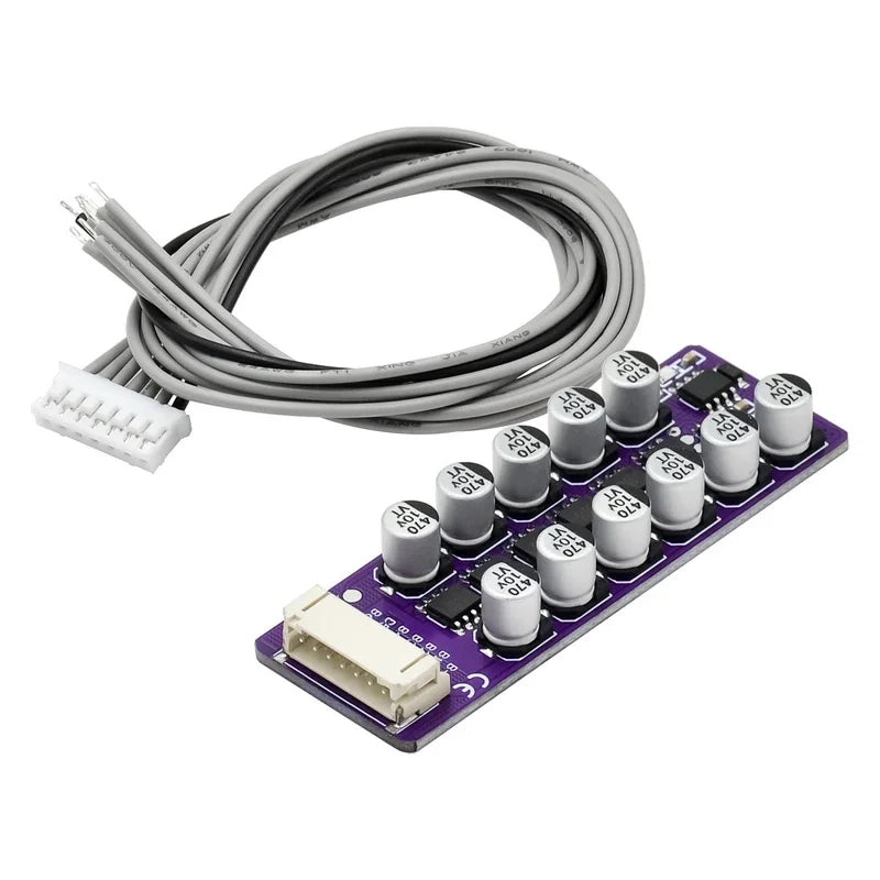 3S 4S 5S 6s 17s 6A high current Li-ion lithium battery 18650 Charger Protection Board active alignment module