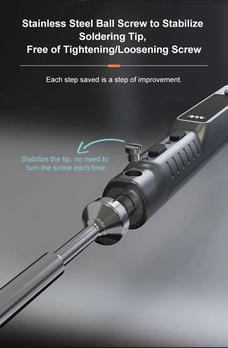 Original TS101 Portable Soldering Iron TS-BC2 PD3.1 90W TS100 Upgrade Adjustable Temperature Digital