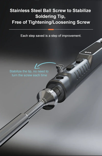 Original TS101 Portable Soldering Iron TS-BC2 PD3.1 90W TS100 Upgrade Adjustable Temperature Digital