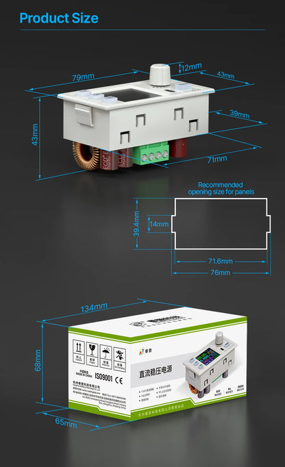 Fuente Alimentación Laboratorio RD-RK6006 / RK6006-BT DC 60V 6A Comunicación Buck Ajustable 4 Dígitos