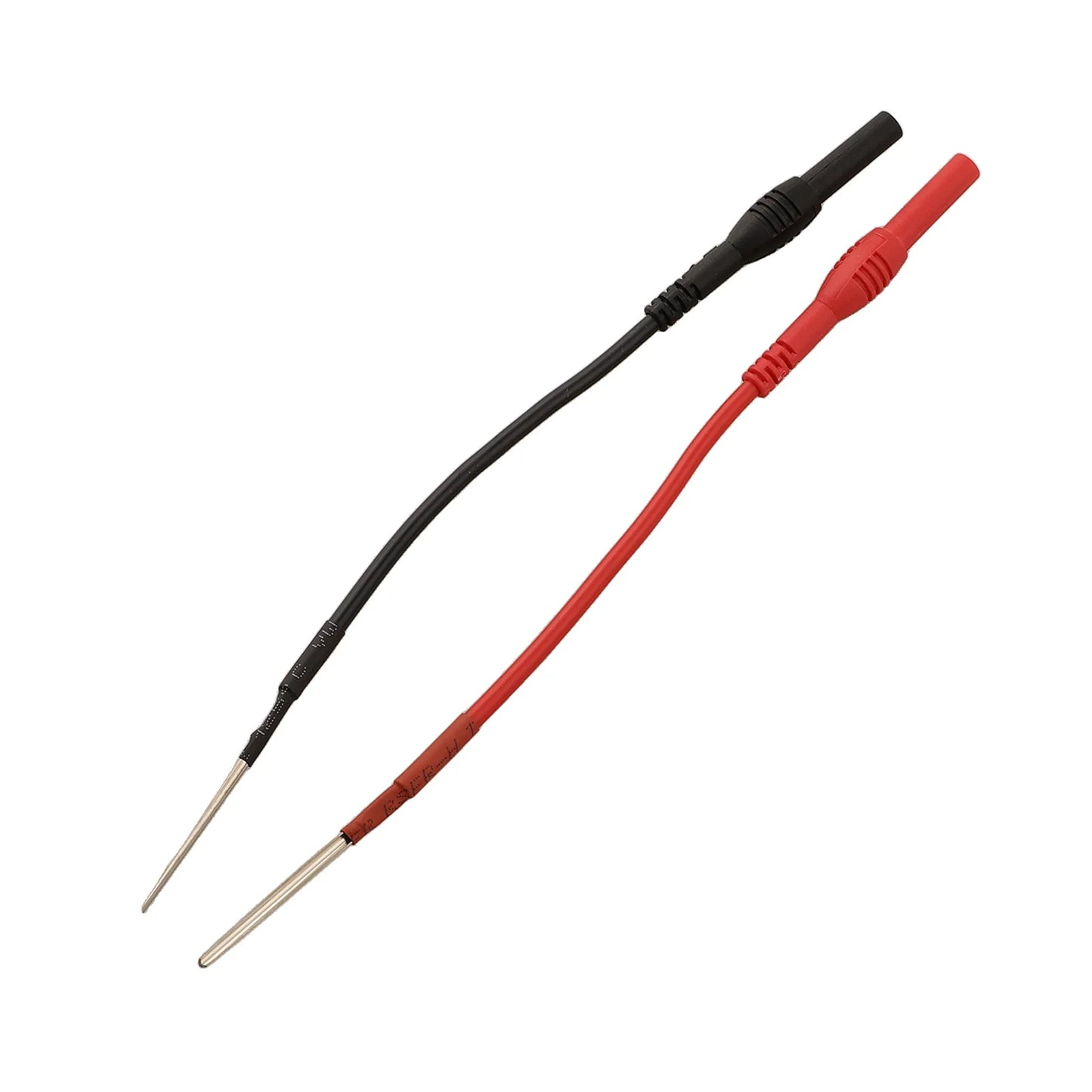 Adaptador Cable Flexible (x2) Banana Hembra 4mm - Sonda Trasera Silicona para Multímetro