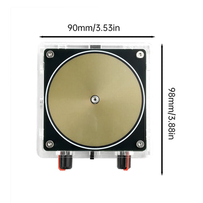 Kit DIY Bobina Tesla Musical Bluetooth Dual Modo (Entrada AC 110-220V) - Rayo Artificial Táctil
