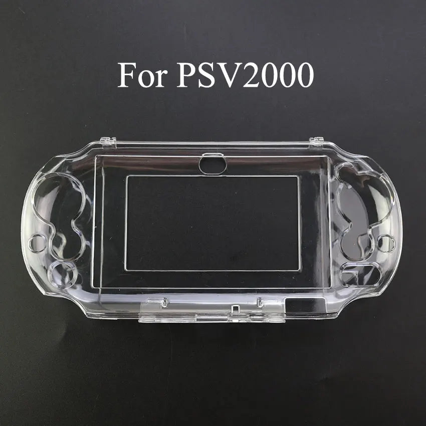 Carcasa Rígida Cristal Transparente Protectora para Consola Portátil PSP 1000/2000/3000 / PS Vita 1000/2000