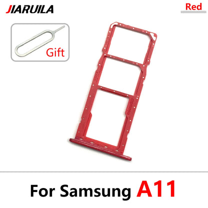 Bandeja Porta Doble Tarjeta SIM / SD (Repuesto con Pin) para Samsung Galaxy A01 Core / A02 / A11