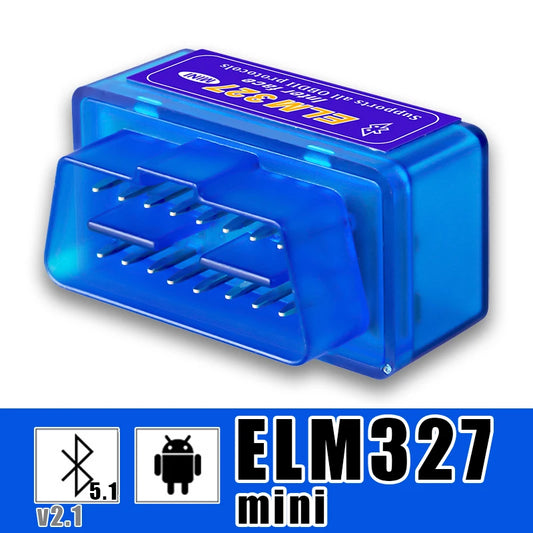 Eml327 V2.1 Bluetooth 5.1 For Android OBD 2 Mini Car Diagnostic-Tool Scanner Code Support Smart Scan Tool ODB2 Scanner Tool