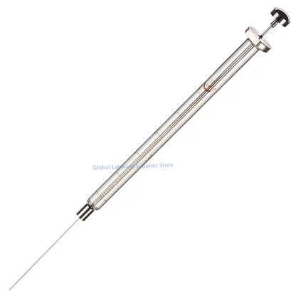 Microinyector Cromatográfico para Laboratorio (0.5uL - 1000uL) - Jeringa Microlitro Fase Líquida Cabeza Plana