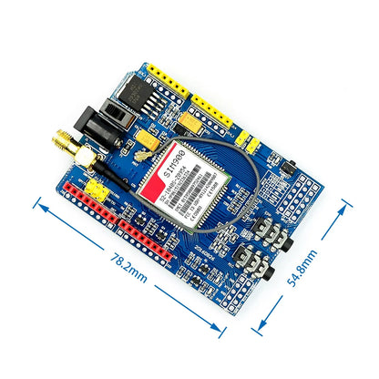 Kit Módulo Extensión Inalámbrica GSM/GPRS SIM900A / SIM900 V4.0 con Antena Probada para Arduino