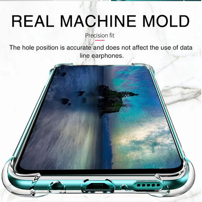 Funda Carcasa TPU Transparente Suave Anti-Golpes (Airbag Grueso) para Xiaomi Redmi Note 9/9S/Note 9 Pro