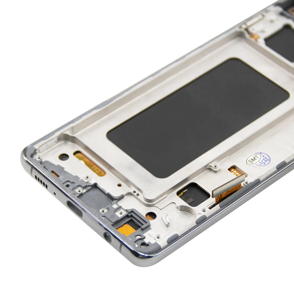 Pantalla LCD para SAMSUNG Galaxy S10 Plus, digitalizador de pantalla táctil con Marco, 100% probado, G973, G973F/DS, S10 +, G9750