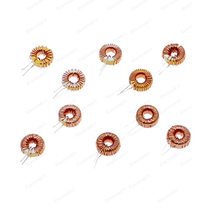 Kit Surtido Inductores Núcleo Toroide Bobinados (10uH a 470uH)