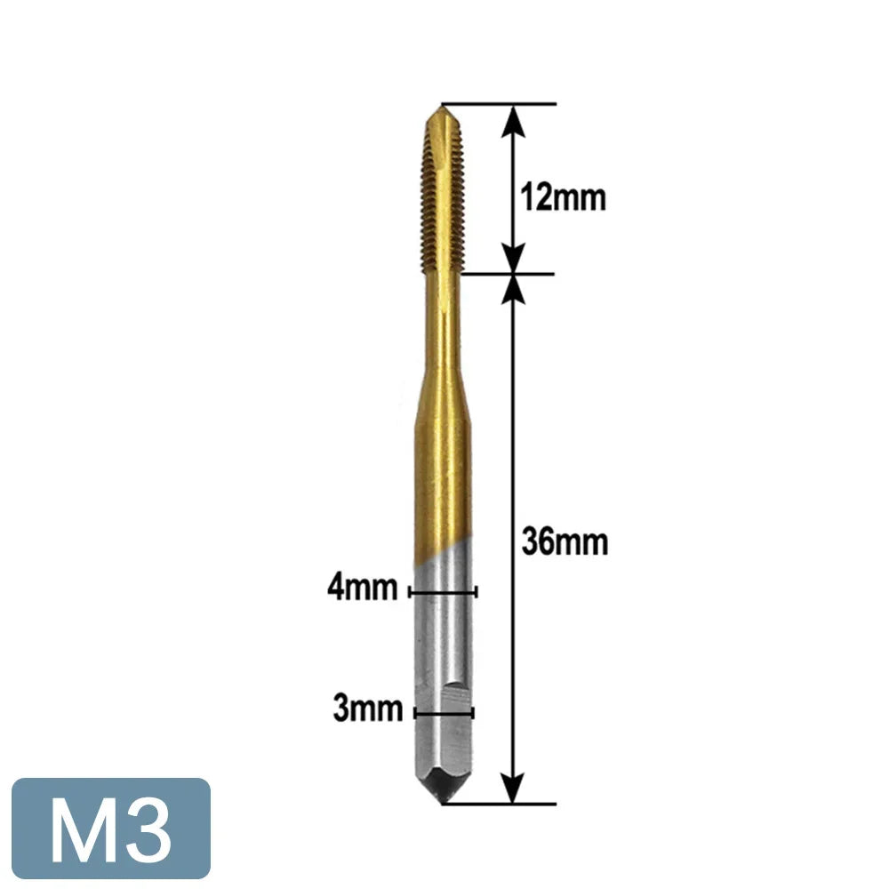 Llave Macho Manual Ajustable Mango T con Ratchet/Fresa para Roscar M3/M4/M5/M6/M8 Métrico