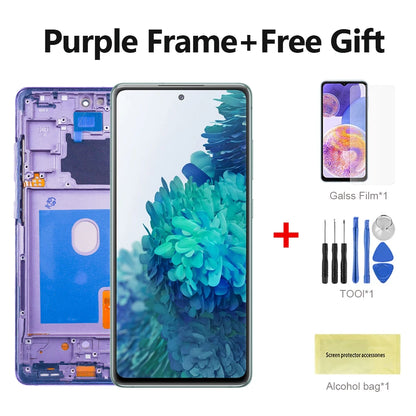 Pantalla AMOLED para Samsung Galaxy S20 FE 4G/5G pantalla LCD montaje de pantalla táctil para Samsung S20 FE G780 G781 reemplazo de pantalla