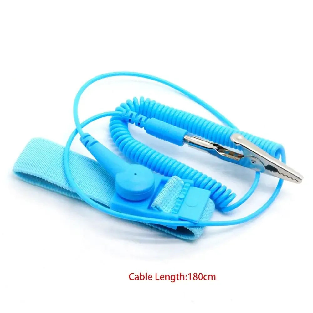 Pulsera Antiestática Inalámbrica Ajustable ESD con Correa Repuesto