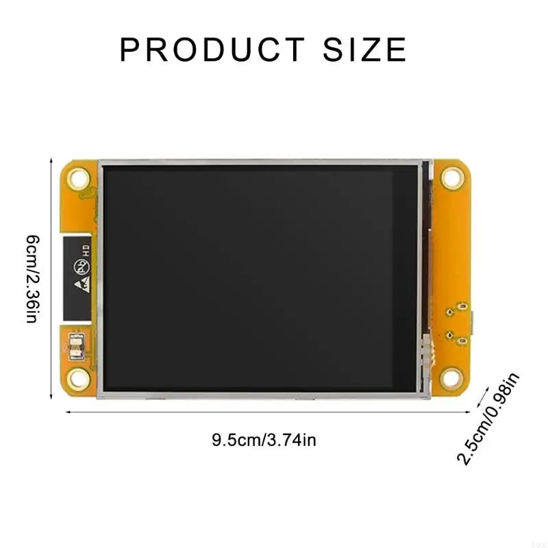 Placa Desarrollo ESP32-2432S028 con Pantalla Táctil LCD TFT 2.8" (240x320) WiFi y Bluetooth