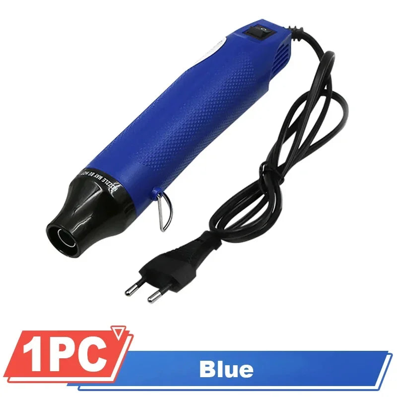 Mini Pistola Aire Caliente Eléctrica para Soldadura/Termoretráctil/Wrap Coche/Manualidades DIY (220V)