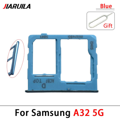 Bandeja Doble SIM (Micro/Nano) para Samsung A14 (4G/5G)/A32 5G - Adaptador Slot Chip Holder