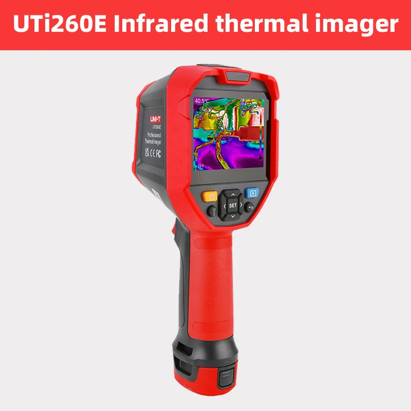 Cámara Termográfica Inteligente Portátil UNI-T UTi260E / UTi320E - Comunicación App Móvil/PC, Protección IP54