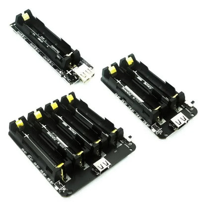 Módulo Shield Batería Litio 18650 V8 Expansión Alimentación Dual Voltaje 5V/3A + 3V/1A Micro USB Arduino/ESP32/ESP8266