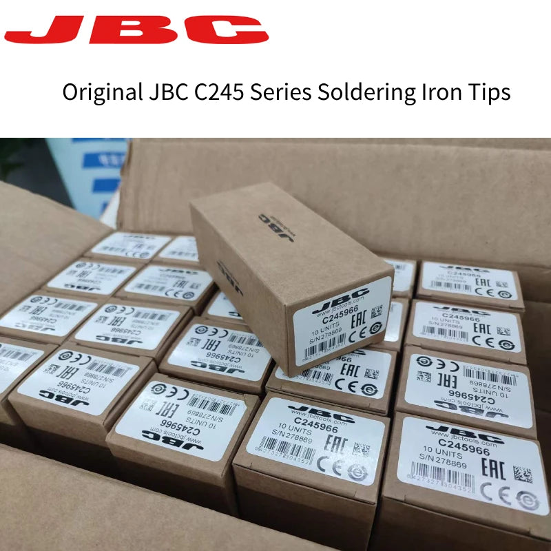 JBC Tip Original C245 Series Soldering Iron Tips For CD-2BHQF Soldering Station Precision Rework Tools