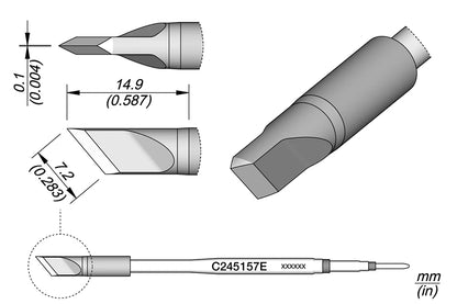JBC C245 Original Soldering Iron Tips C245157E C245938 Professional Welding Head Suitable For JBC Soldering Station