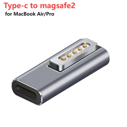 Adaptador Convertidor Magnético USB-C PD a MagSafe 1 / MagSafe 2 para MacBook Pro Plug Carga