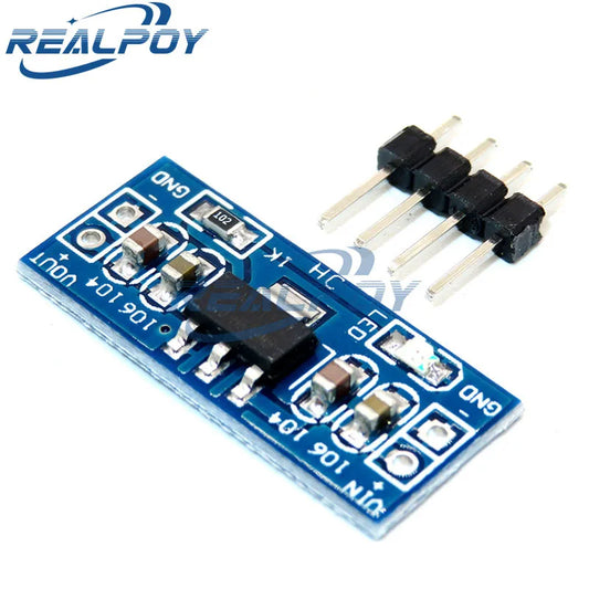 Módulo Convertidor Buck AMS1117 / LM1117 SMD DC-DC 4.5V-7V a 3.3V/5.0V/1.2V/1.5V para Arduino/Bluetooth