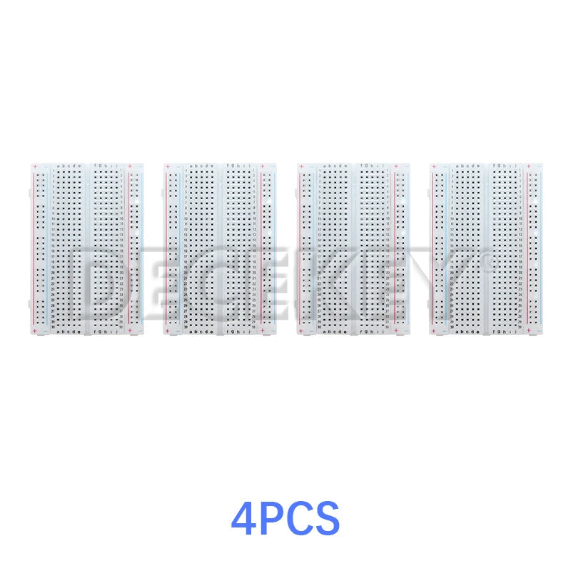 1-10pcs 400 Tie Points Solderless PCB Breadboard Mini Universal Test Protoboard DIY Bread Board for Bus Test Circuit Board