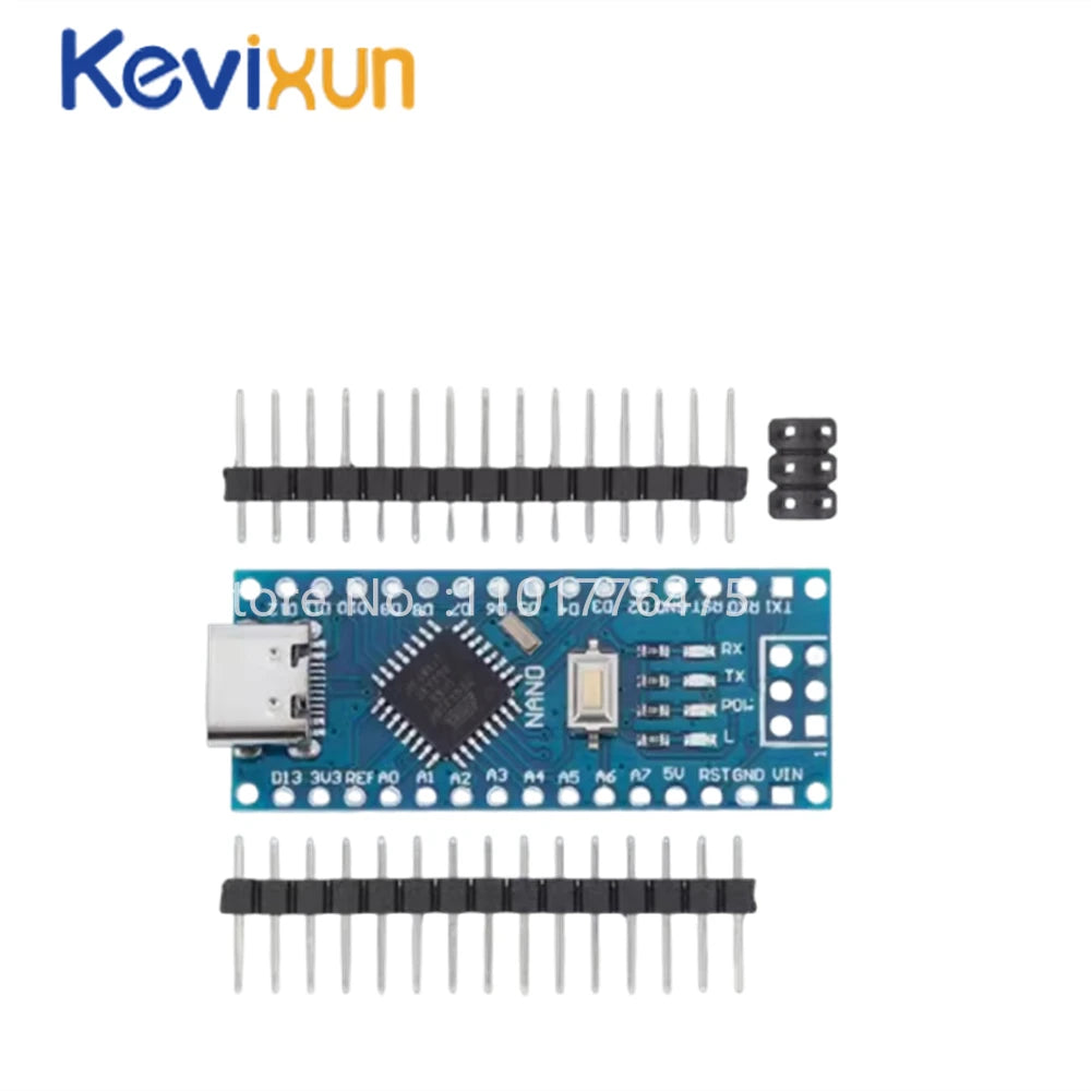 Placa Nano 3.0 (ATMEGA328P, 16MHz, CH340) con Bootloader (Puerto Mini/Tipo C/Micro USB) compatible Arduino